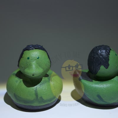 The hulk rubber duck