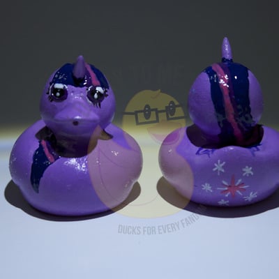Mlp twlight sparkle rubber duck