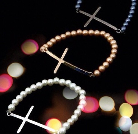 Cross Beads Bracelet