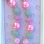 Minnie Pendant Inspired Chunky Necklaces Perfect Photo Props/Bubblegum Beads/Girls Jewelry-1