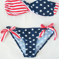 Multi-Coloured Blends Women Sexy Bikini S/M/L ALSJ-3001-25Multi-Coloured - Thumbnail 2