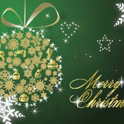 Merry christmas bulb pc8h