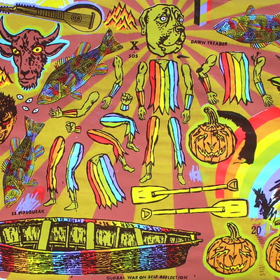 Body parts 20 rainbow canoe