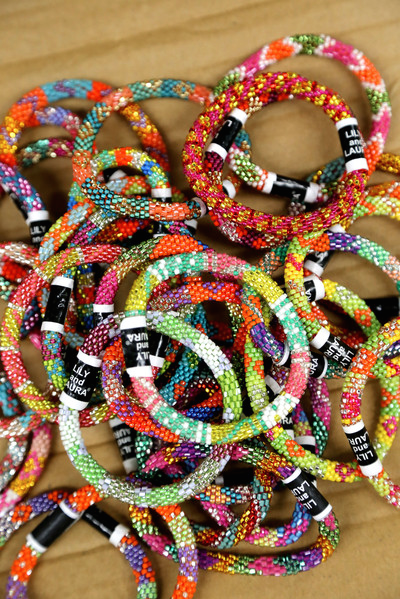 Lily & Laura Bracelet - White Mix
