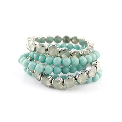5pcs beaded bracelet set
