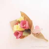 Tulip Felt Flower Bouquet - 6ct.  - Thumbnail 2