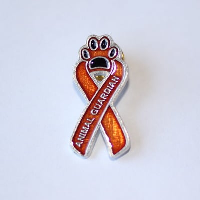 Animal Guardian Pewter Pin