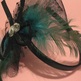 Teal Feather Headband - Thumbnail 2