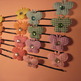 Gingham Butterfly Hair Clips - Thumbnail 2