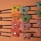 Gingham Butterfly Hair Clips - Thumbnail 3