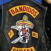 FREE SHIPPING BIKERS EMBROIDERY SUPPORT BANDIDOS MC 1% CANADA FOR JACKET - Thumbnail 1