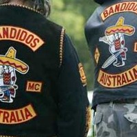 FREE SHIPPING BIKERS EMBROIDERY SUPPORT BANDIDOS MC 1% AUSTRALIA FOR JACKET - Thumbnail 1