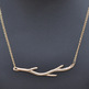 Bronze Cast Branch Necklace-2
