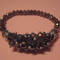 Amethyst Crystal Stretch Bracelet