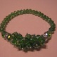 Fern Crystal Stretch Bracelet - Thumbnail 1