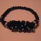 Jet Crystal Stretch Bracelet - Thumbnail 1