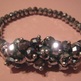 Silver Night Crystal Stretch Bracelet - Thumbnail 1