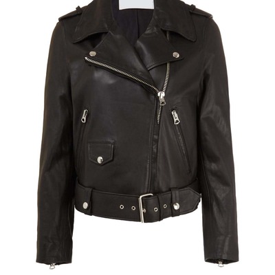 Women black biker leather jacket women biker leather jacket