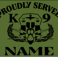 Explosives Detection K-9 Kennel Tag - Thumbnail 2