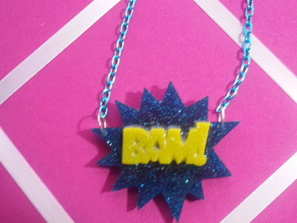 Teal BAM! Necklace