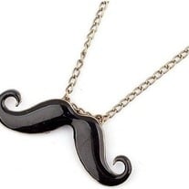 Mustache Necklace