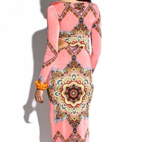 Reach above slit dress - Thumbnail 1