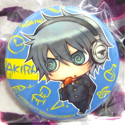 Togainu no chi - pin / badge - akira / shiki / nano