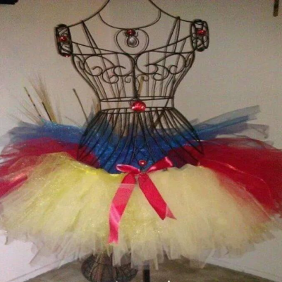 Snow white inspired tutu