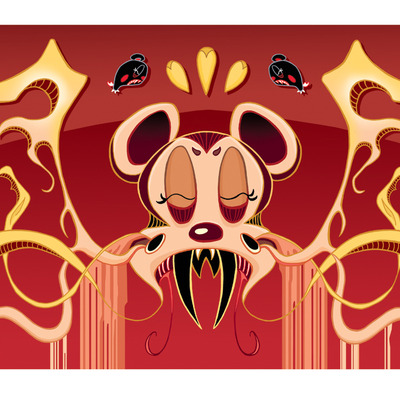 "lavabear clan" giclée print