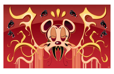 "Lavabear Clan" Giclée Print