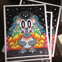 Pronto Pixel x Nathan Hamill : "Lavalifer" Giclee Print - Thumbnail 1