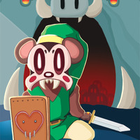 "The Legend of Lavabear" Mini 10-Doh AP Figure/Mini Print Bundle - Thumbnail 2