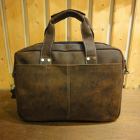Sugar Brown Carry Bag - Leather - Thumbnail 2
