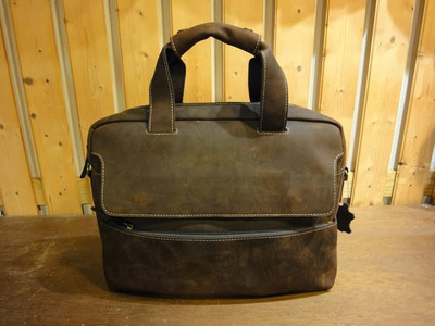 Sugar Brown Carry Bag - Leather