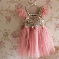 "Izzy" dress Pink (READ DESCRIPTION)