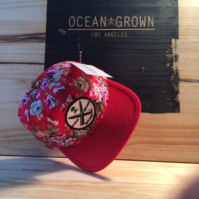 Floral snapback