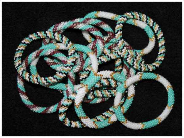 Lily & Laura Bracelet - Seafoam Mix