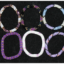 Lily & Laura Bracelet- Purple Mix-1