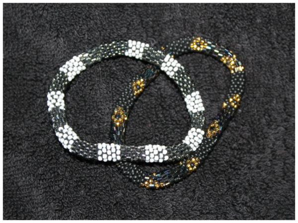 Lily & Laura Bracelet - Black Mix