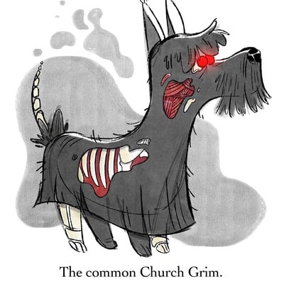 Church grim medium print