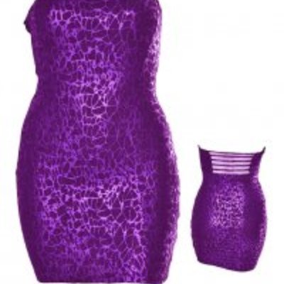 Plus size lovely lilac dress
