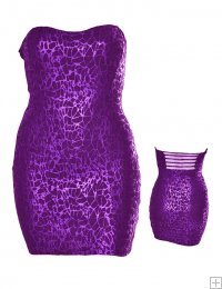 PLUS SIZE LOVELY LILAC DRESS