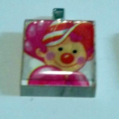 Candyland scrabble pendant