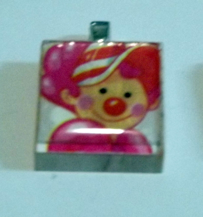 Candyland scrabble pendant