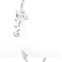 Dainty Etched Love Cuff - Thumbnail 2