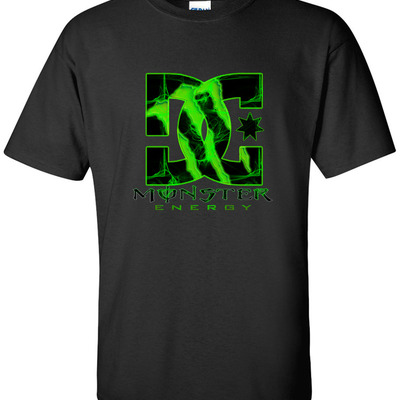 Best monster energy racing black t-shirt size l - 3xl