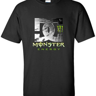 Nice best monster energy racing black t-shirt size l - 3xl