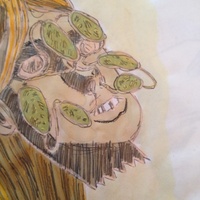 Sinus Problem Color Logo Original Art - Thumbnail 1