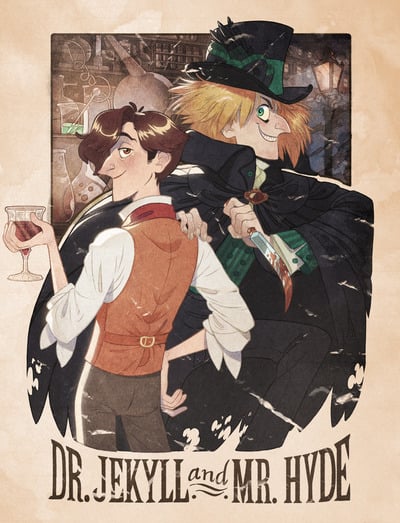 Jekyll and Hyde II Large Print