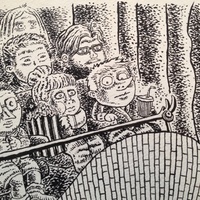 Bogwitch 2 Backcover Original Drawing - Thumbnail 1